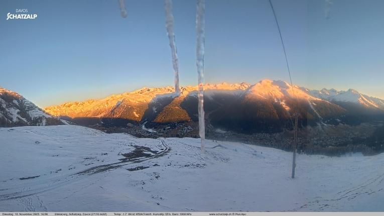 Webcam Davos Jakobshorn: Strela Berg