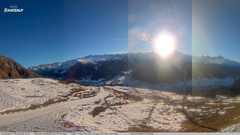 Webcam Davos Jakobshorn: Strela Berg