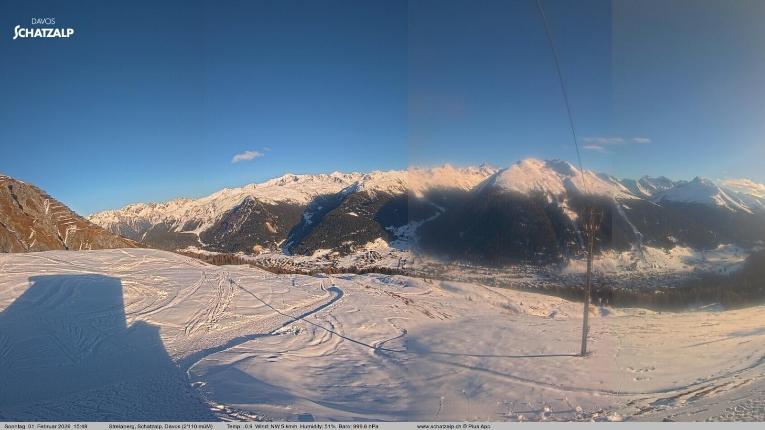 Webcam Davos Jakobshorn: Strela Berg