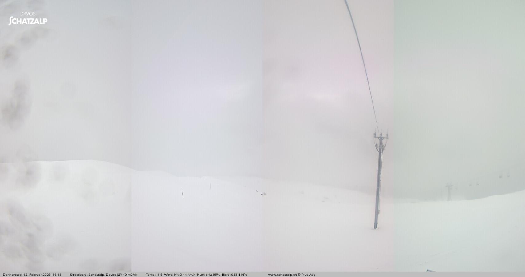 Webcam Davos Jakobshorn: Strela Berg