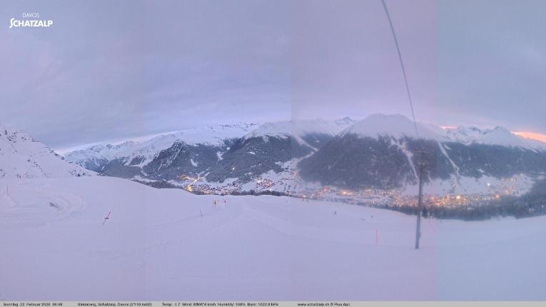 Webcam Davos Jakobshorn: Strela Berg