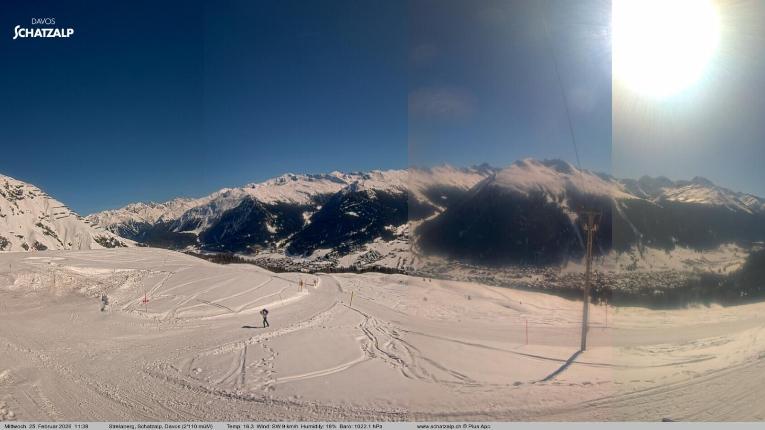 Webcam Davos Jakobshorn: Strela Berg