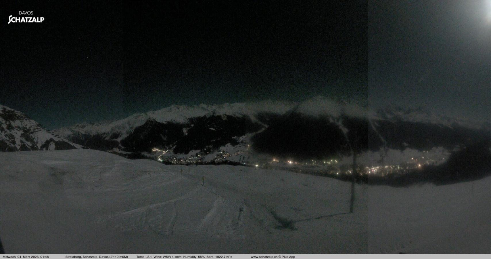 Webcam Davos Jakobshorn: Strela Berg