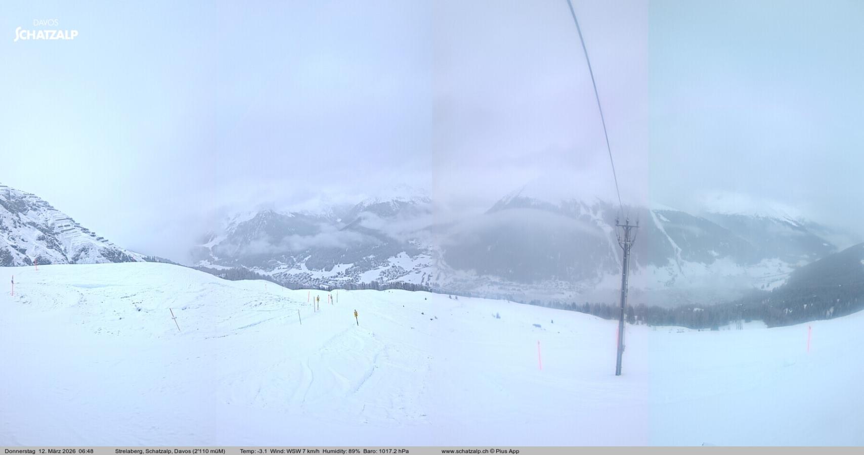 Webcam Davos Jakobshorn: Strela Berg