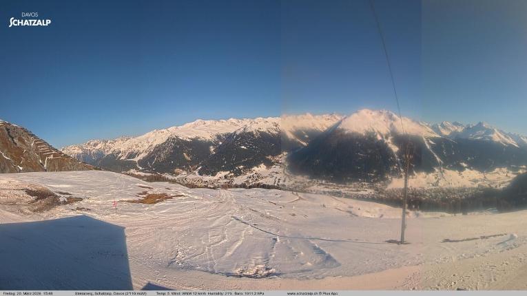 Webcam Davos Jakobshorn: Strela Berg