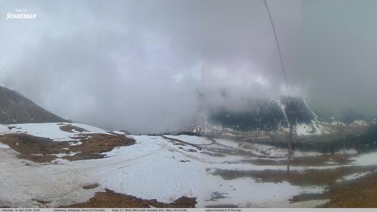 Webcam Davos Jakobshorn: Strela Berg