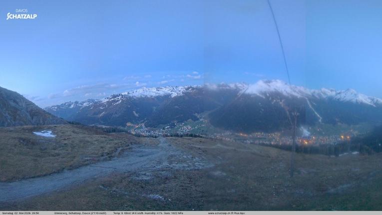 Webcam Davos Jakobshorn: Strela Berg