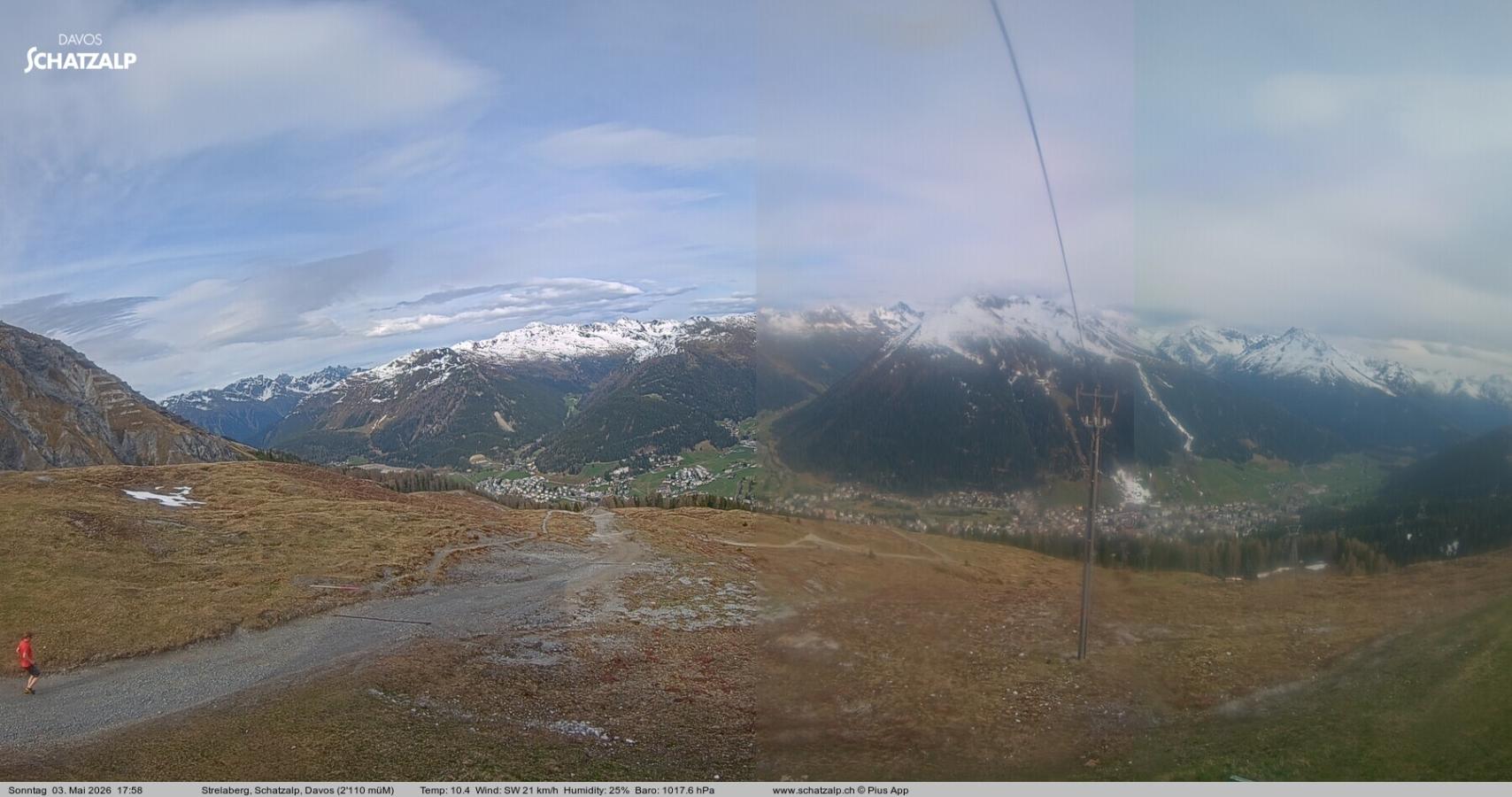 Webcam Davos Jakobshorn: Strela Berg