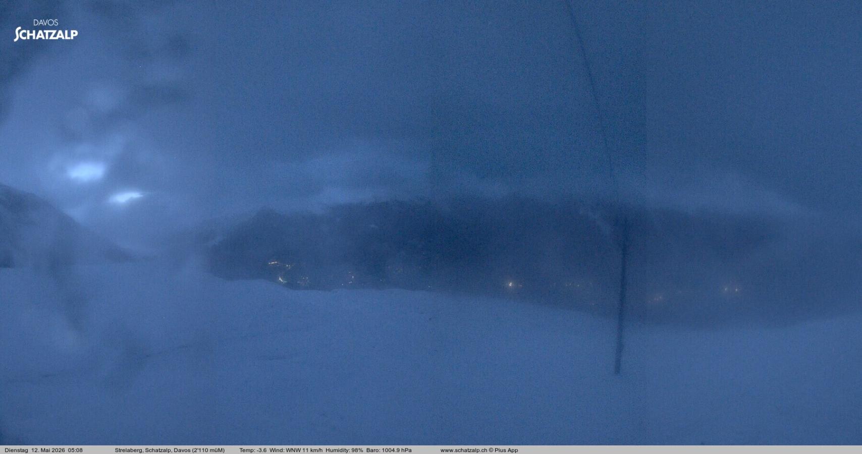 Webcam Davos Jakobshorn: Strela Berg