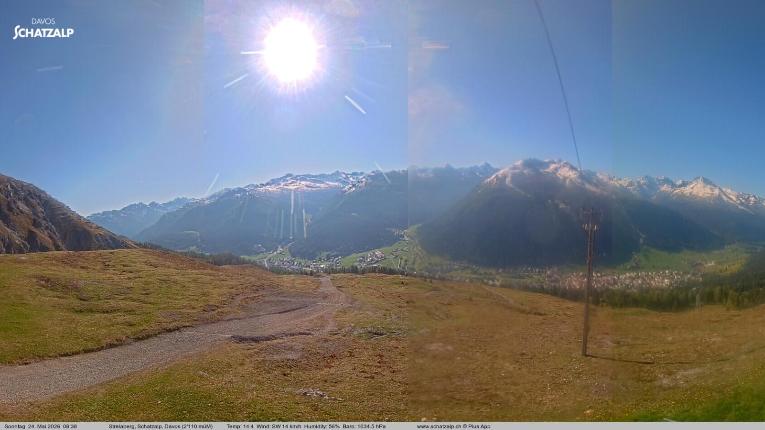 Webcam Davos Jakobshorn: Strela Berg