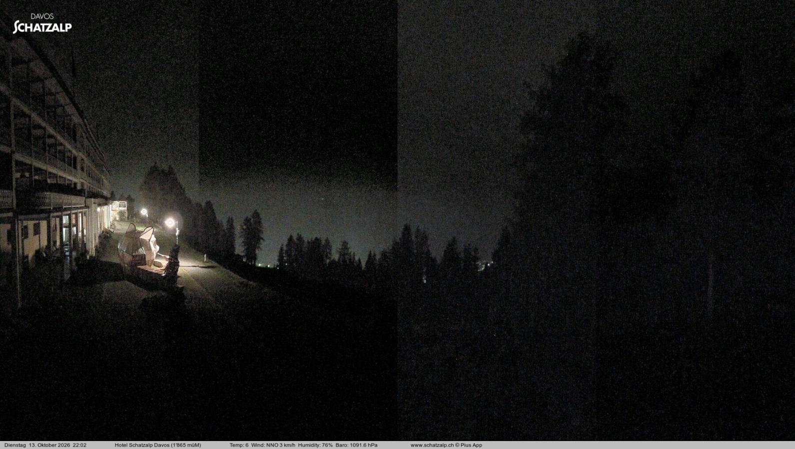 Webcam Davos Jakobshorn: Terasse Hotel Schatzalp