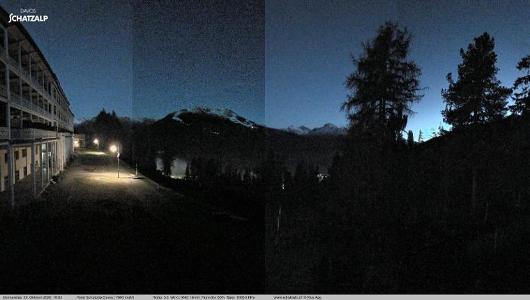 Webcam Davos Jakobshorn: Terasse Hotel Schatzalp