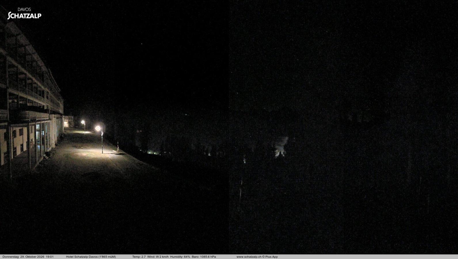 Webcam Davos Jakobshorn: Terasse Hotel Schatzalp