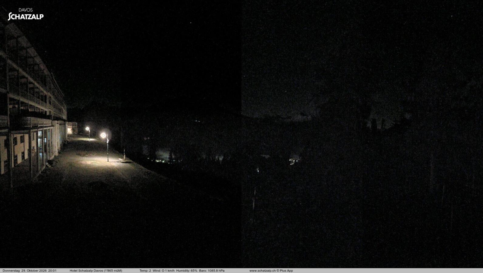 Webcam Davos Jakobshorn: Terasse Hotel Schatzalp