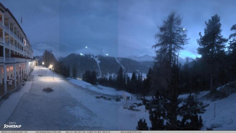 Webcam Davos Jakobshorn: Terasse Hotel Schatzalp