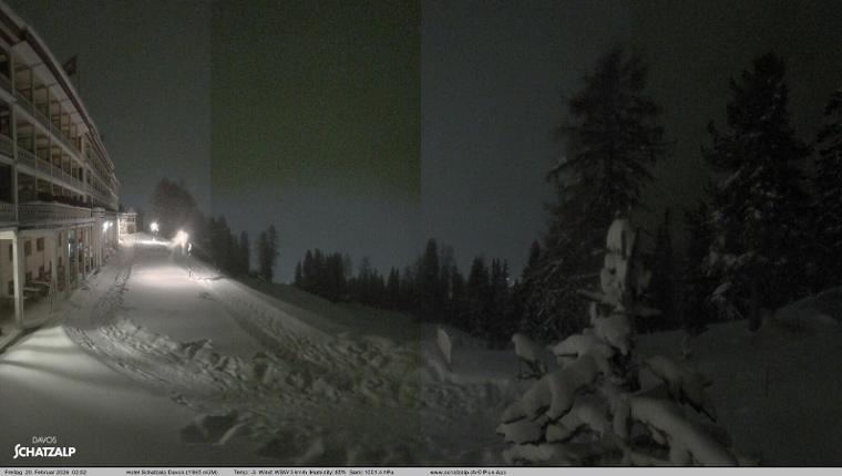 Webcam Davos Jakobshorn: Terasse Hotel Schatzalp