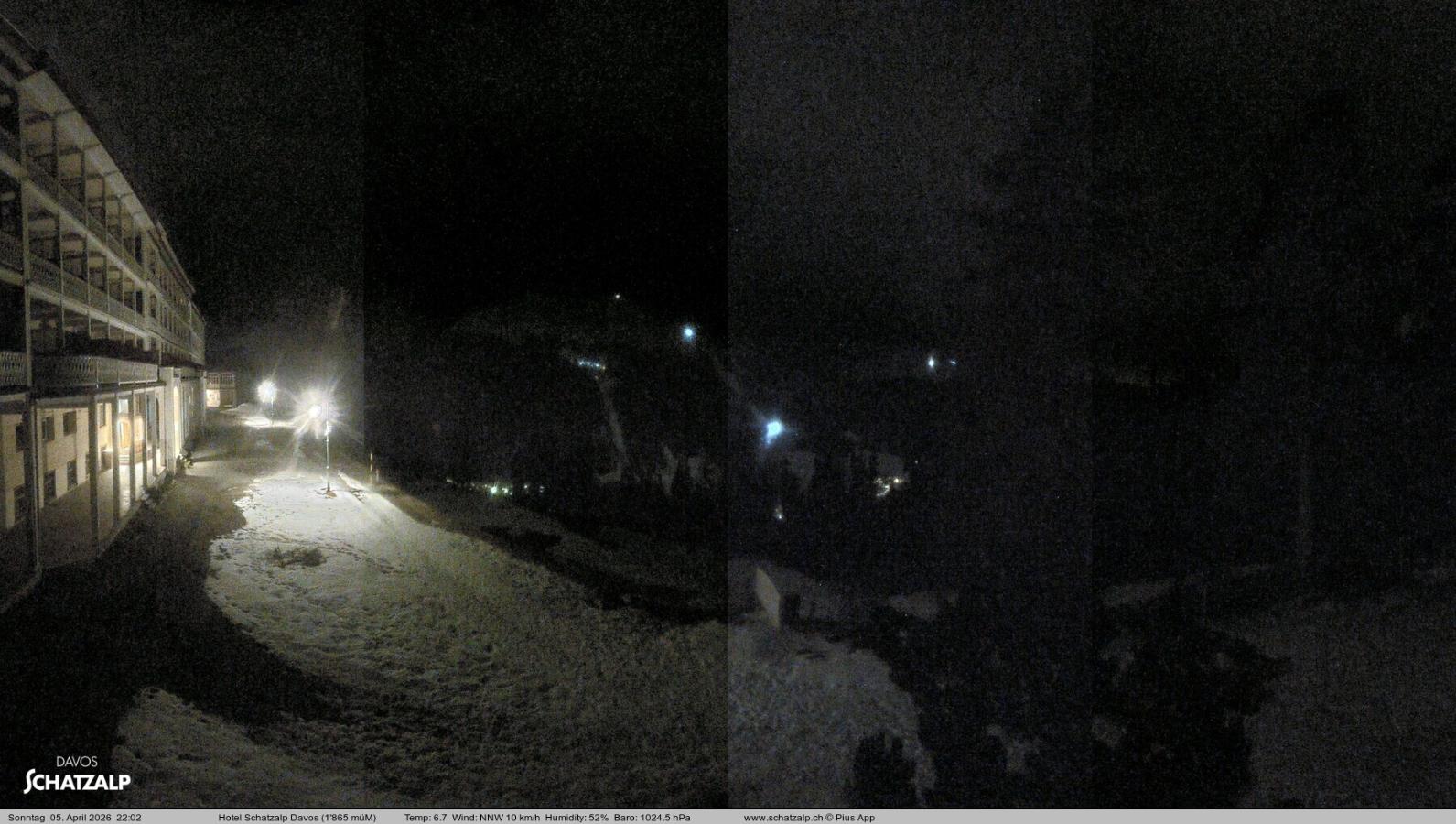 Webcam Davos Jakobshorn: Terasse Hotel Schatzalp