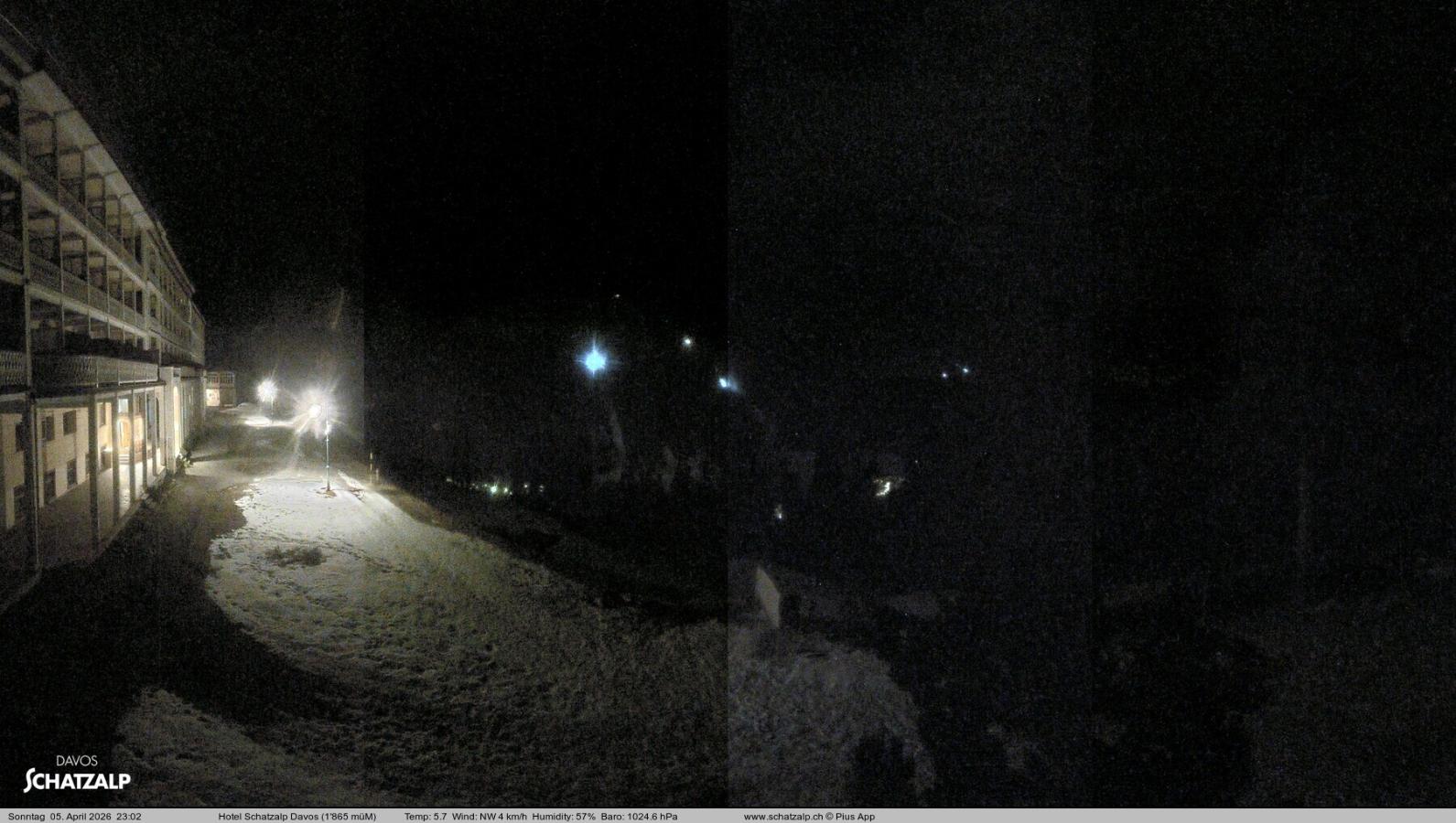 Webcam Davos Jakobshorn: Terasse Hotel Schatzalp