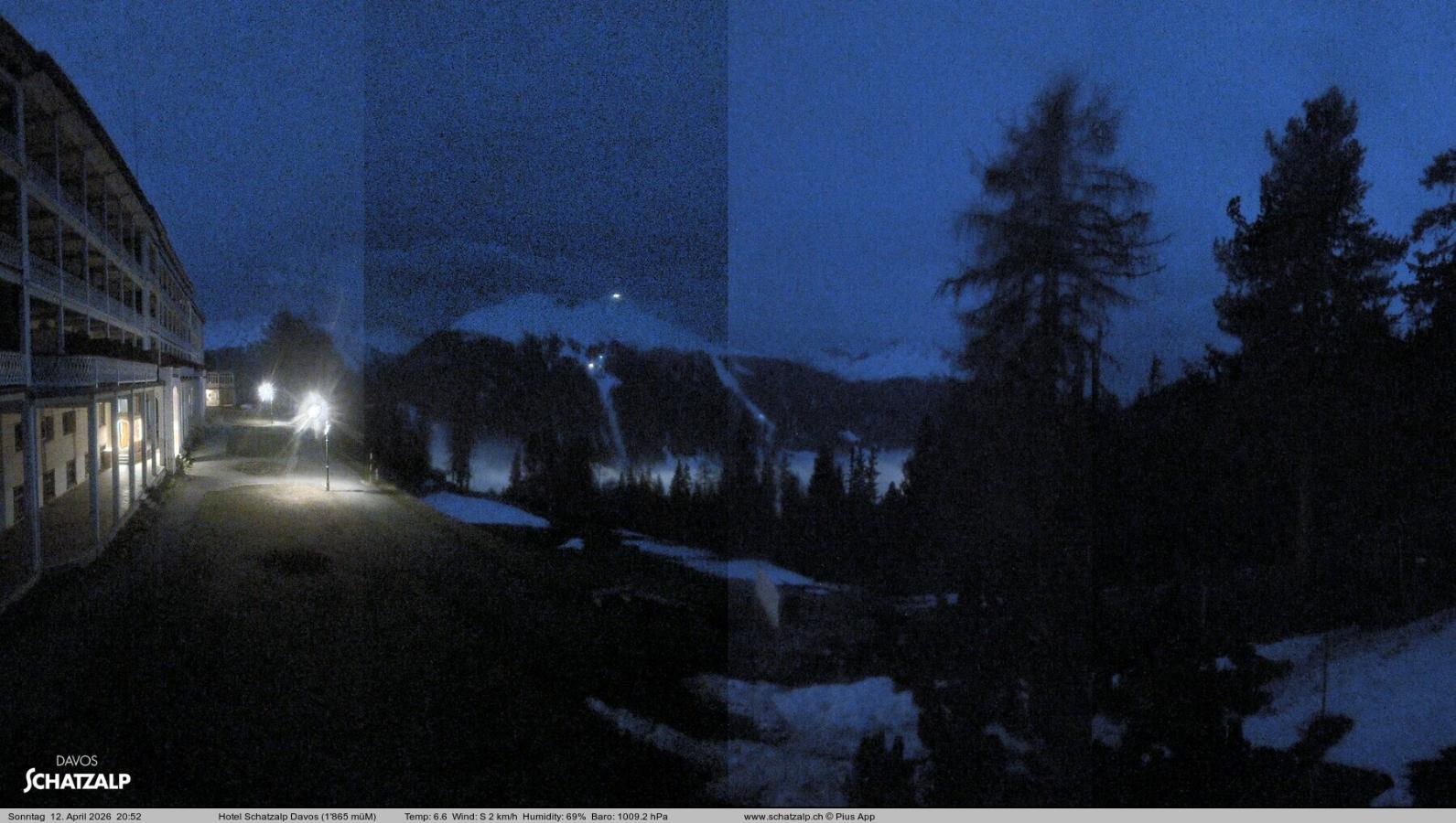 Webcam Davos Jakobshorn: Terasse Hotel Schatzalp