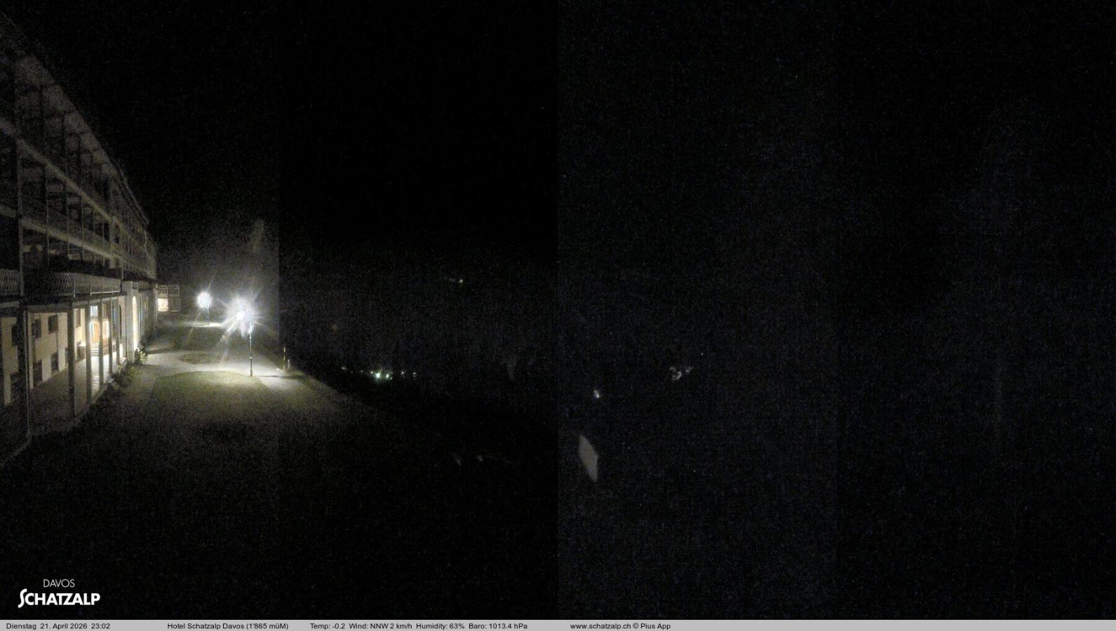 Webcam Davos Jakobshorn: Terasse Hotel Schatzalp