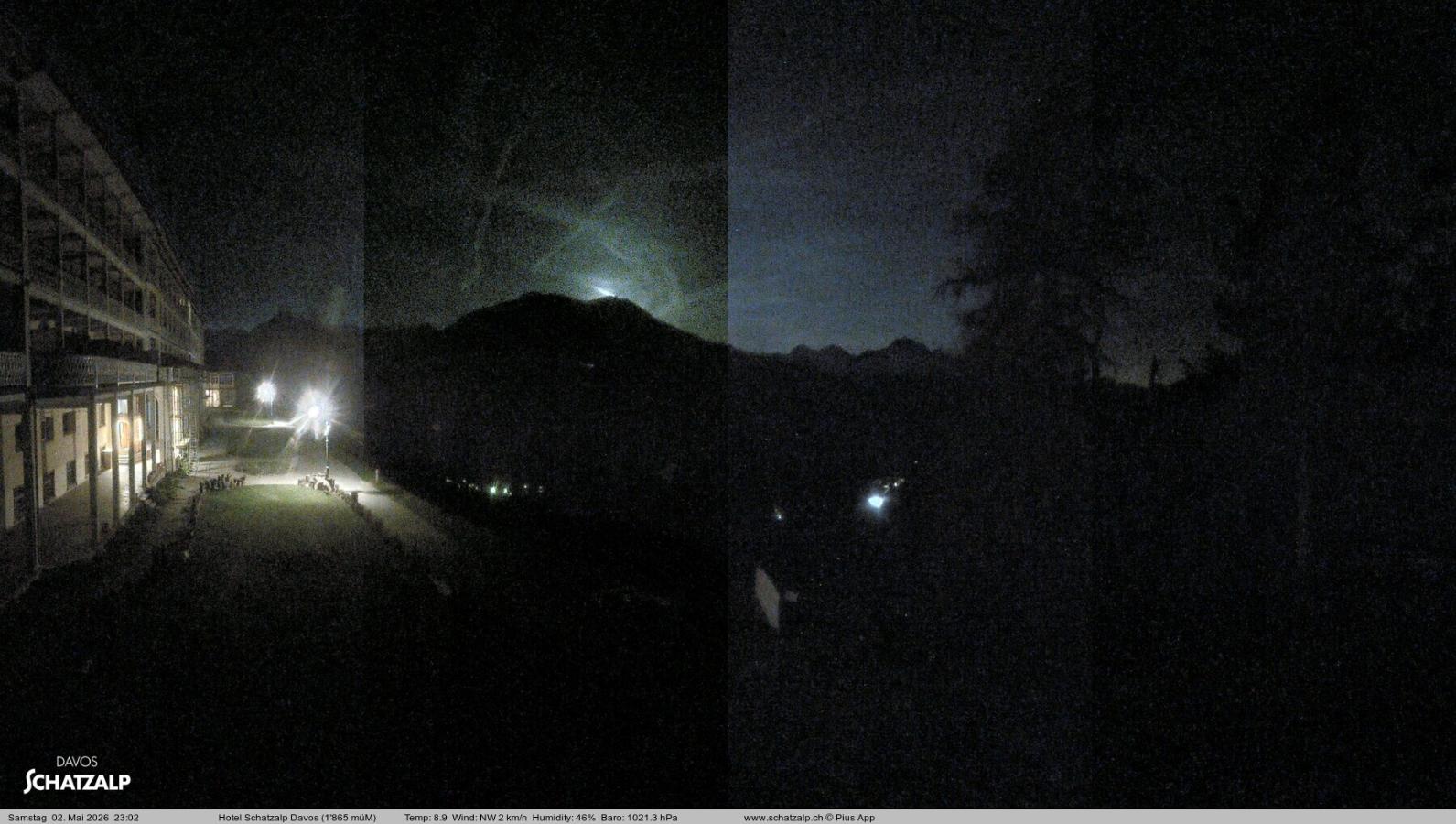 Webcam Davos Jakobshorn: Terasse Hotel Schatzalp
