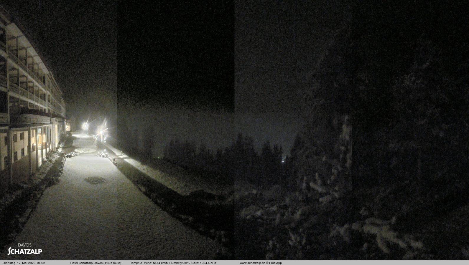 Webcam Davos Jakobshorn: Terasse Hotel Schatzalp
