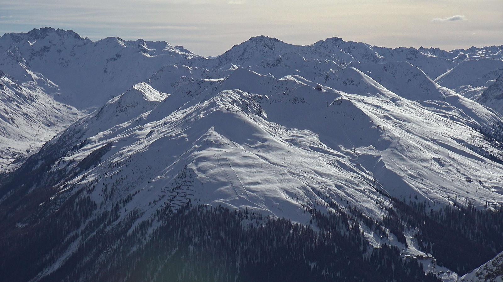 Webcam Davos Parsenn: Blick dorftäli