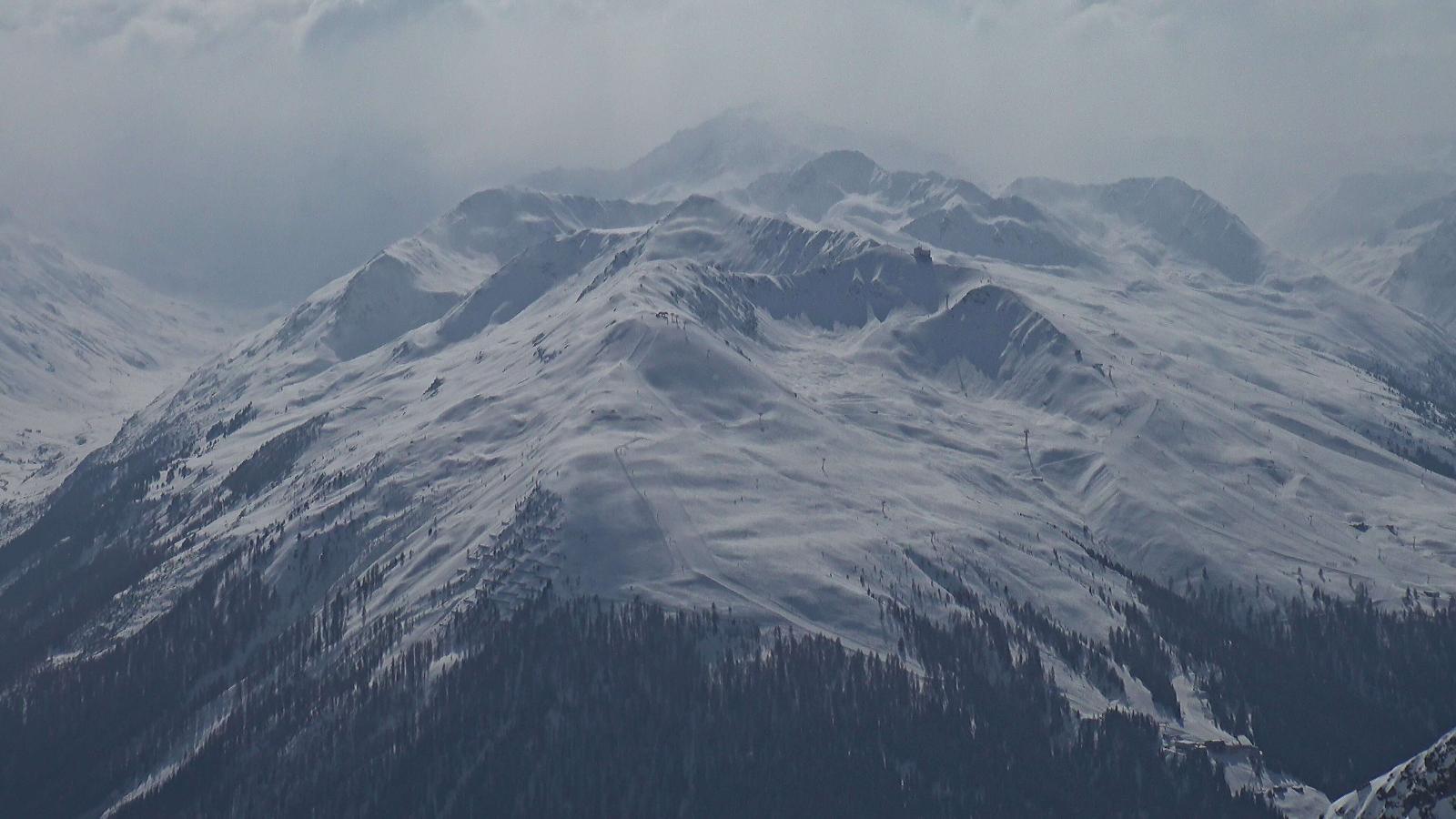 Webcam Davos Parsenn: Blick dorftäli