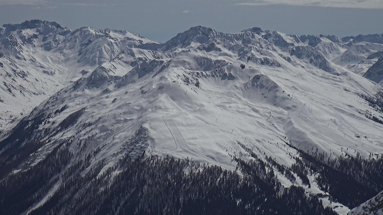 Webcam Davos Parsenn: Blick dorftäli