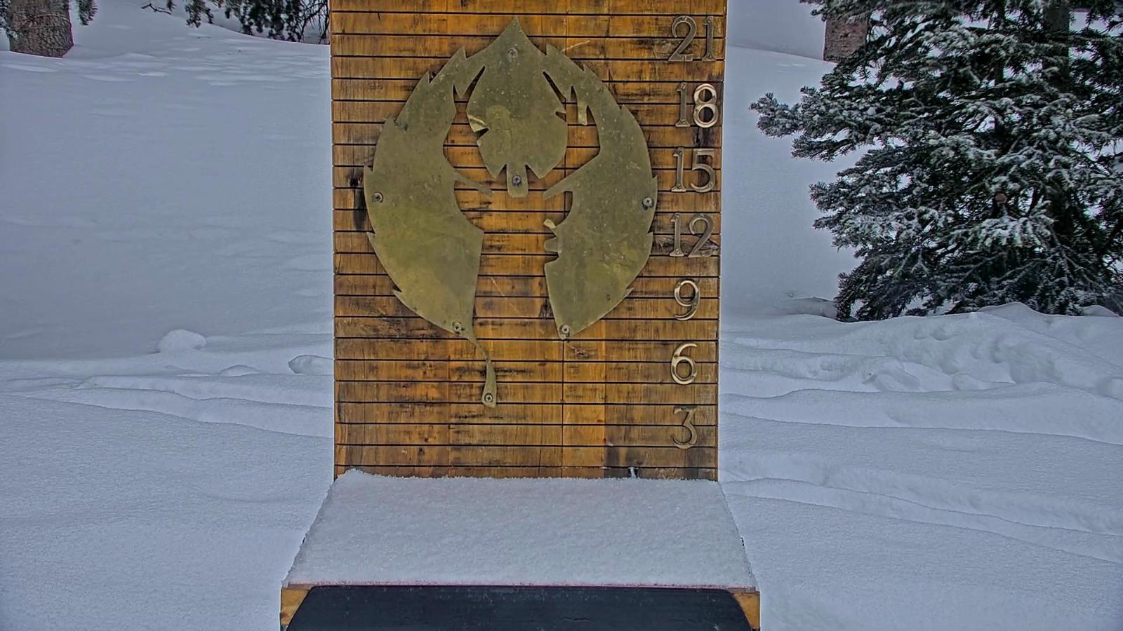 Webcam Deer Valley: Snow Stake