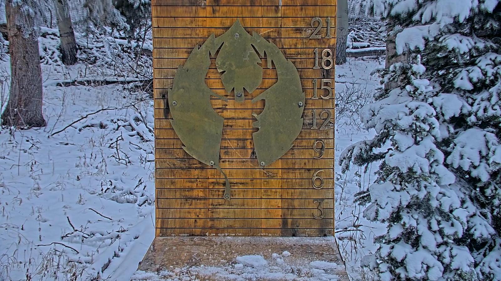 Webcam Deer Valley: Snow Stake