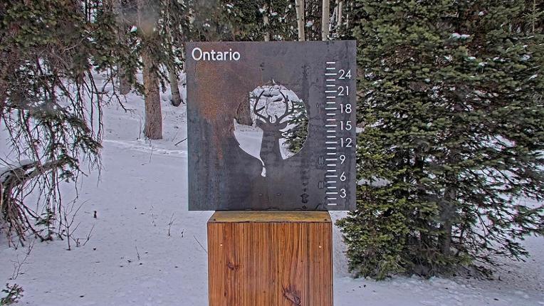 Webcam Deer Valley: Snow Stake