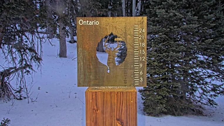 Webcam Deer Valley: Snow Stake