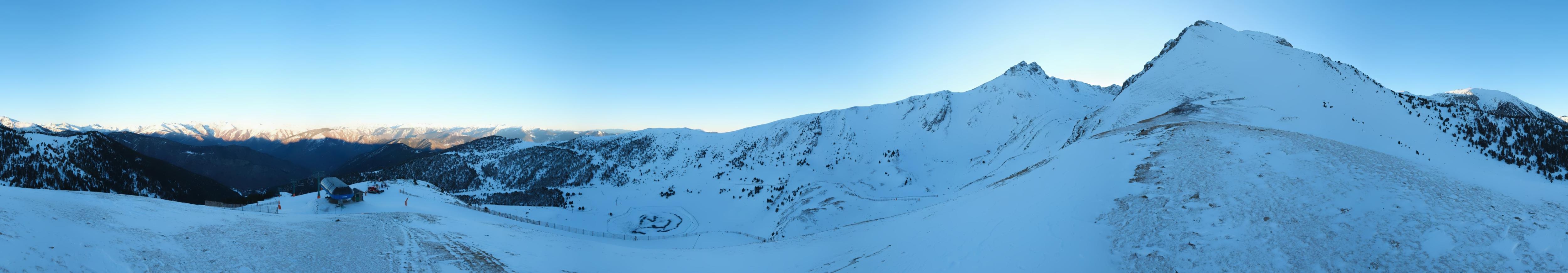 Webcam Espot Esquí: Panoramica 2400m