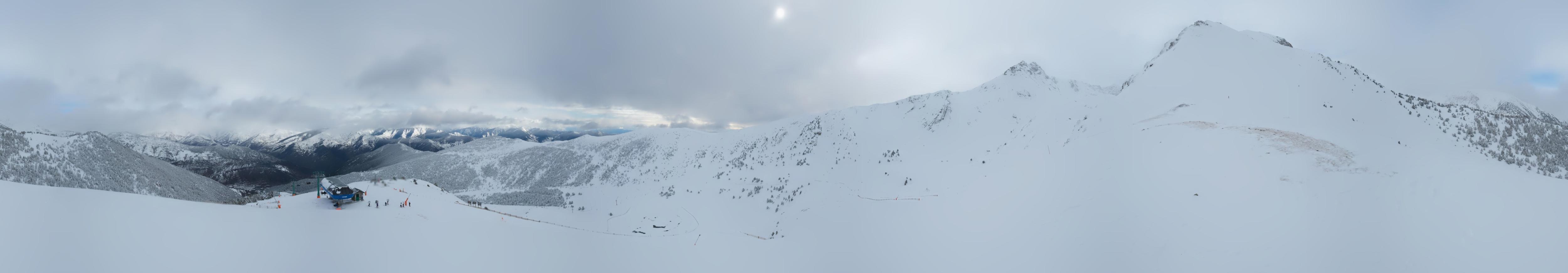 Webcam Espot Esquí: Panoramica 2400m