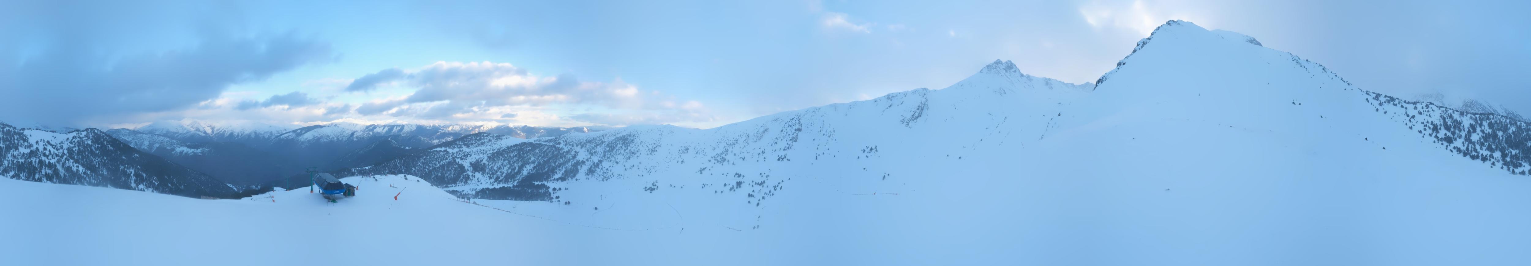 Webcam Espot Esquí: Panoramica 2400m