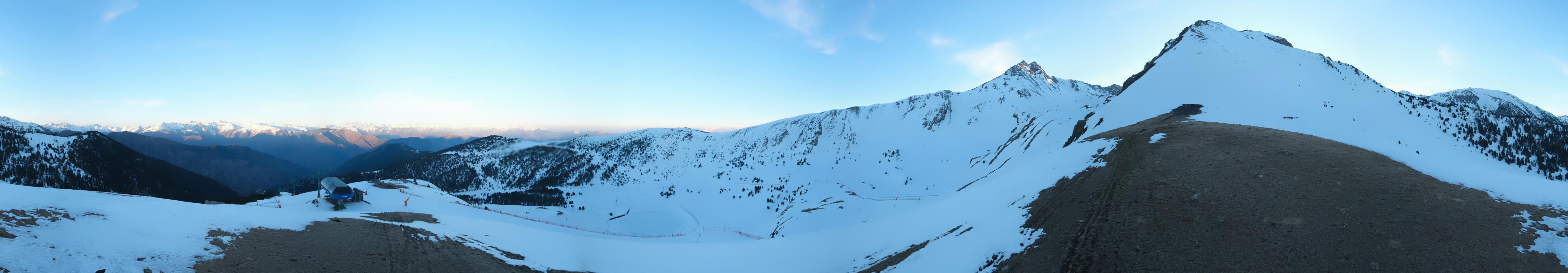 Webcam Espot Esquí: Panoramica 2400m