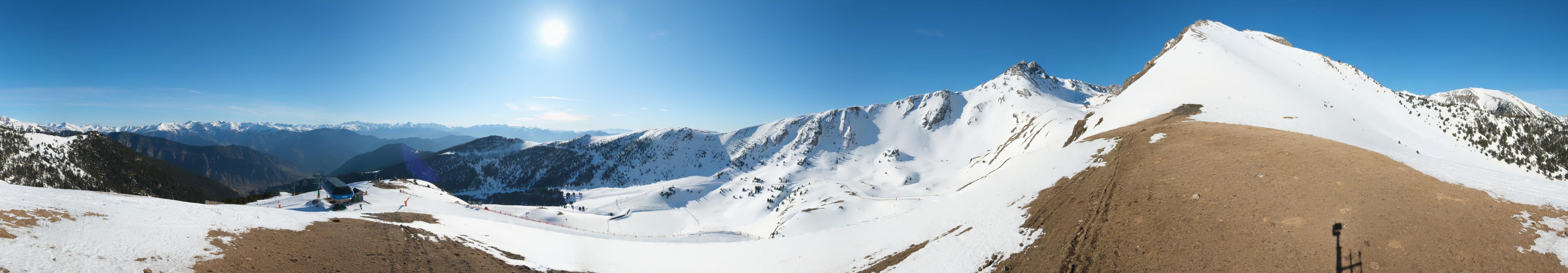 Webcam Espot Esquí: Panoramica 2400m