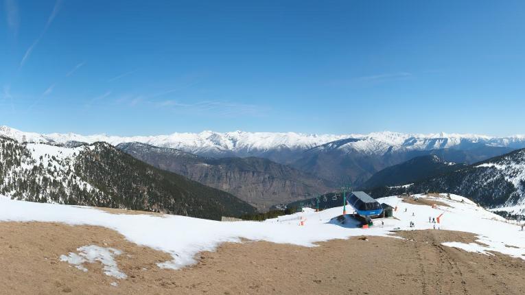 Webcam Espot Esquí: Panoramica 2400m
