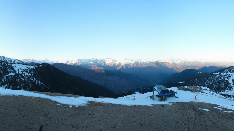 Webcam Espot Esquí: Panoramica 2400m