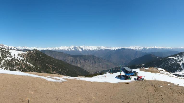 Webcam Espot Esquí: Panoramica 2400m