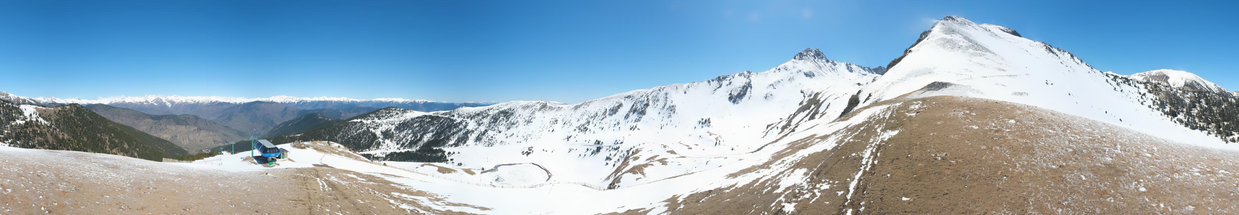 Webcam Espot Esquí: Panoramica 2400m