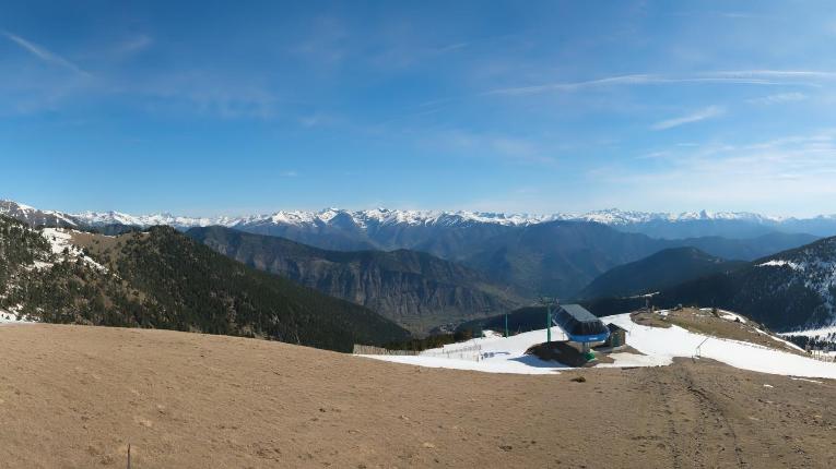 Webcam Espot Esquí: Panoramica 2400m