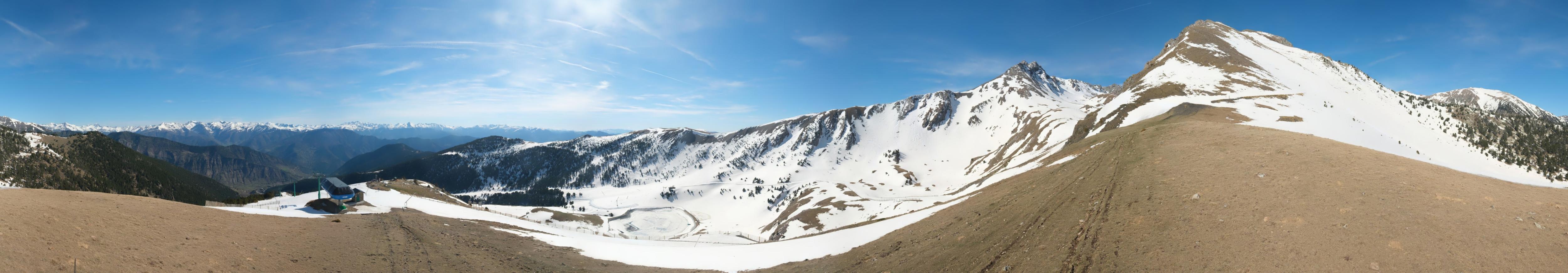 Webcam Espot Esquí: Panoramica 2400m