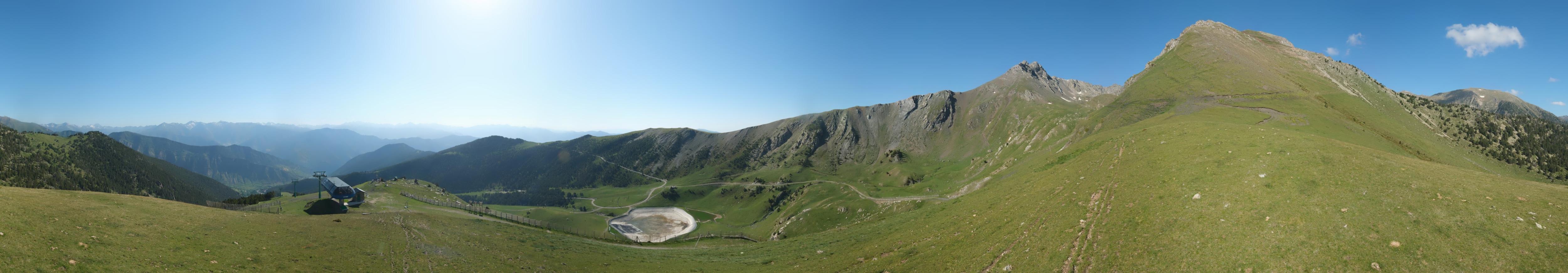 Webcam Espot Esquí: Panoramica 2400m
