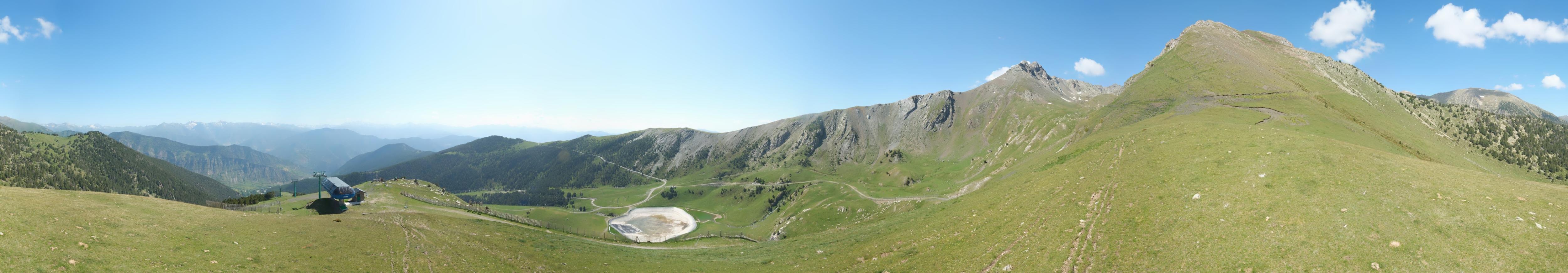 Webcam Espot Esquí: Panoramica 2400m