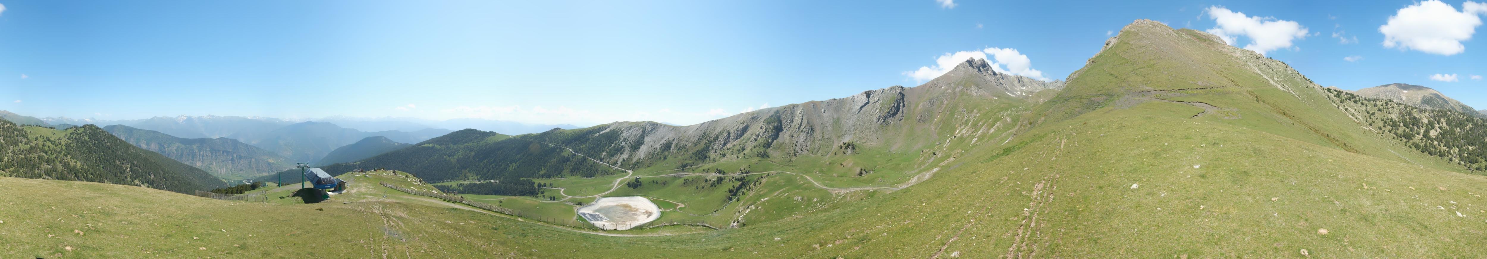 Webcam Espot Esquí: Panoramica 2400m