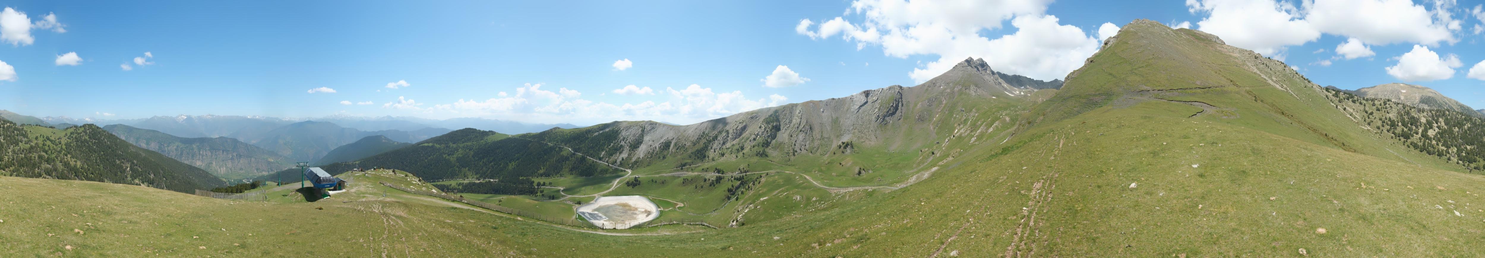 Webcam Espot Esquí: Panoramica 2400m