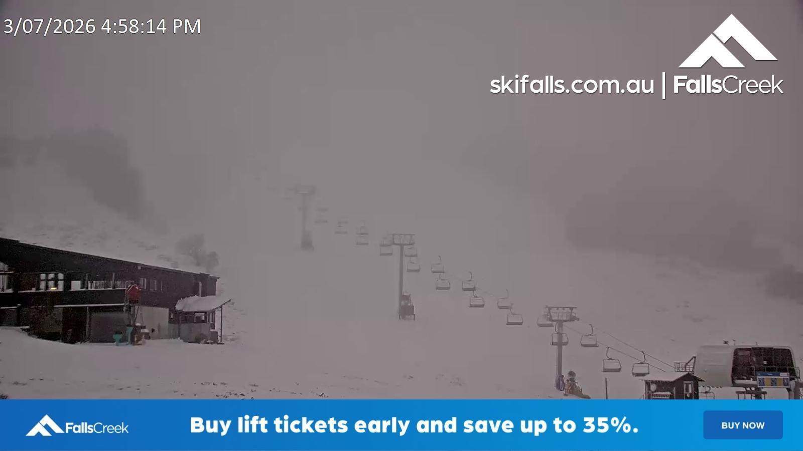 Webcam Falls Creek: Scott Chair Botom