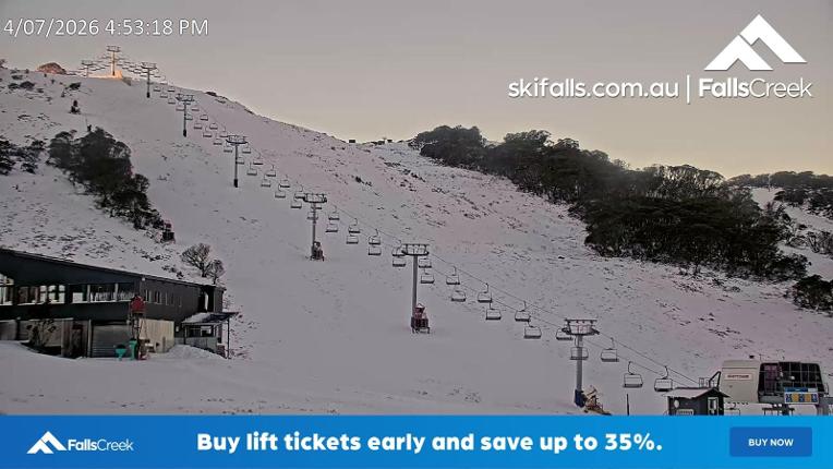 Webcam Falls Creek: Scott Chair Botom